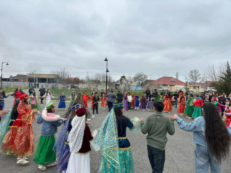 Beyləqan şəhər Humanitar Fənlər Təmayüllü Liseyində Novruz Bayramı ilə əlaqədar bayram şənliyi keçirilib.