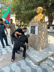 Azərbaycanın Milli Qəhrəmanı Əkbərov Akif Abbas oğlunun anım günü qeyd olunub.