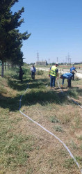Beyləqan rayonu ərazisində abadlıq, təmizlik və yaşıllaşdırma işləri planlı şəkildə davam etdirilir.