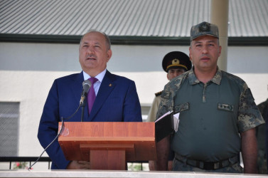 Beyləqanda N saylı Hərbi Hissənin yaranmasının 32-ci ildönümü münasibəti ilə tədbir keçirilib.