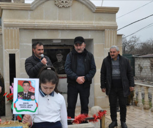 Vətən müharibəsi şəhidi Xudiyev Toğrulun doğum günü qeyd olunub.