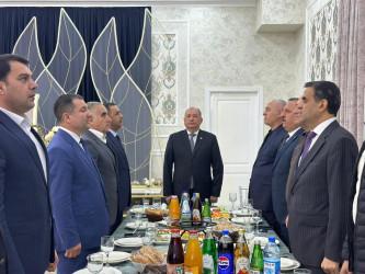 Martın 18-də Beyləqan rayonunda müqəddəs Ramazan ayı münasibətilə 400 nəfərlik iftar süfrəsi təşkil olunub.