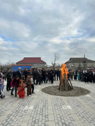 Beyləqan rayonunun Dünyamalılar kəndində ilaxır çərşənbə yüksək əhval-ruhiyyə ilə qeyd olunub.