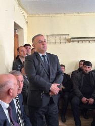 21 yanvar 2025-ci il tarixdə Rayonun İkinci Aşıqlı kəndində səyyar qəbul keçirilib.