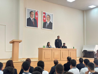 Beyləqanda məktəblilərlə maarifləndirici görüş təşkil olunub