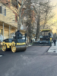 Beyləqanda növbəti asfaltlanma işləri həyata keçirilib