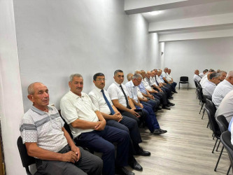 Beyləqanda Rayon Ağsaqqallar Şurasının hesabat konfransı keçirilib