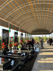 27 Sentyabr – Anım Günü ərəfəsində şəhidlərin məzarları ziyarət olunub