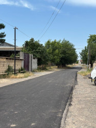 Beyləqan şəhəri Habil Hacıyev küçəsində asfaltlanma işləri yekunlaşıb