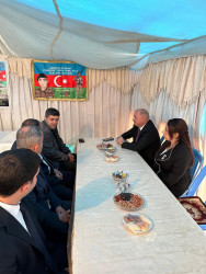 Vətən Müharibəsi şəhidi Atakişiyev Toğrul Ramin oğlunun şəhadətə yüksəlməsinin 4-cü ildönümü qeyd olunub.