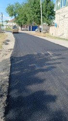 Beyləqan rayonunda yol infrastrukturunun yaxşılaşdırılması istiqamətində işlər ardıcıl şəkildə davam etdirilir.