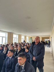 Beyləqan Rayon İcra Hakimiyyətinin başçısı Əziz Əzizov Birinci Şahsevən kəndində vətəndaşlarla növbəti səyyar qəbul-görüş keçirib.