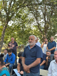 12.08.2025-ci il tarixdə Eyvazalılar kəndində səyyar qəbul-görüş keçirilib