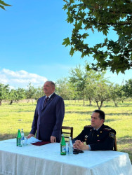 Orta Əlinəzərli kəndində vətəndaşlarla səyyar qəbul keçirilib