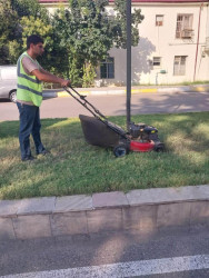 Beyləqan rayonu ərazisində abadlıq, təmizlik və yaşıllaşdırma işləri planlı şəkildə davam etdirilir.