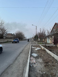 Daha bir mərkəzi küçədə-Akif Əkbərov küçəsində quruculuq işlərinə başlanıldı.