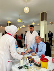 Beyləqanda “Talassemiyasız həyat naminə” qanvermə aksiyası keçirilib