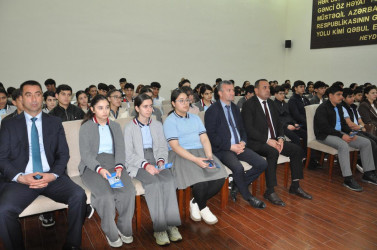 Beyləqanda maarifləndirici görüş keçirilib.