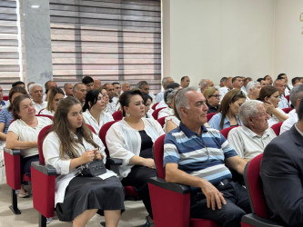 Beyləqanda “Qərbi Azərbaycan İrsi” kitabının I cildinin təqdimat mərasimi keçirilib