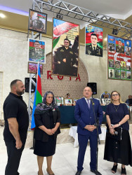 Antiterror əməliyyatı şəhidi Həmid Həmidlinin xatirəsi ehtiramla yad edildi.