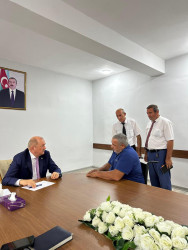 06.08.2025-ci il tarixində Beyləqan Rayon İcra Hakimiyyətində növbəti vətəndaş qəbulu keçirilib.