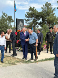 Şəhid Ağazadə Mirtalıb Heydər oğlunun anım günü qeyd olunub.