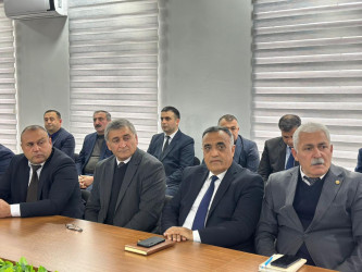 20 Yanvar – Ümumxalq Hüzn Gününə həsr olunmuş tədbir keçirilib