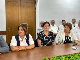 Beyləqanda Rayon Ağsaqqallar Şurasının hesabat konfransı keçirilib