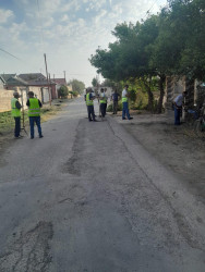 Beyləqan şəhərinin bu küçələrində təmizlik və abadlıq işləri aparılıb