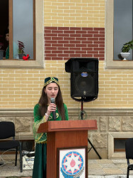 Beyləqan şəhər Humanitar Fənlər Təmayüllü Liseyində Novruz Bayramı ilə əlaqədar bayram şənliyi keçirilib.