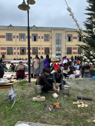 Beyləqan şəhər Humanitar Fənlər Təmayüllü Liseyində Novruz Bayramı ilə əlaqədar bayram şənliyi keçirilib.