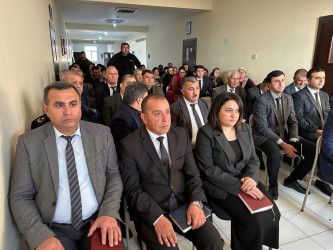 18 noyabr 2025-ci il tarixdə Xaçınabad kəndində səyyar qəbul keçirilib
