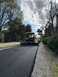 Beyləqanda yol infrastrukturu mərhələli şəkildə yenilənir.