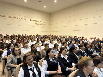 Prezident İlham Əliyevin Yeni Azərbaycan Partiyasının VIII Qurultayındakı çıxışından irəli gələn vəzifələrə həsr olunmuş müşavirə keçirilib