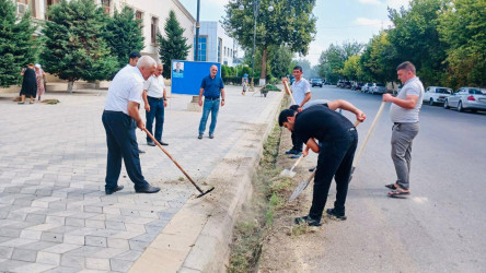 Beyləqan rayonunda “Yaşıl dünya naminə həmrəylik ili” çərçivəsində ümumrayon iməcliyi keçirilib.